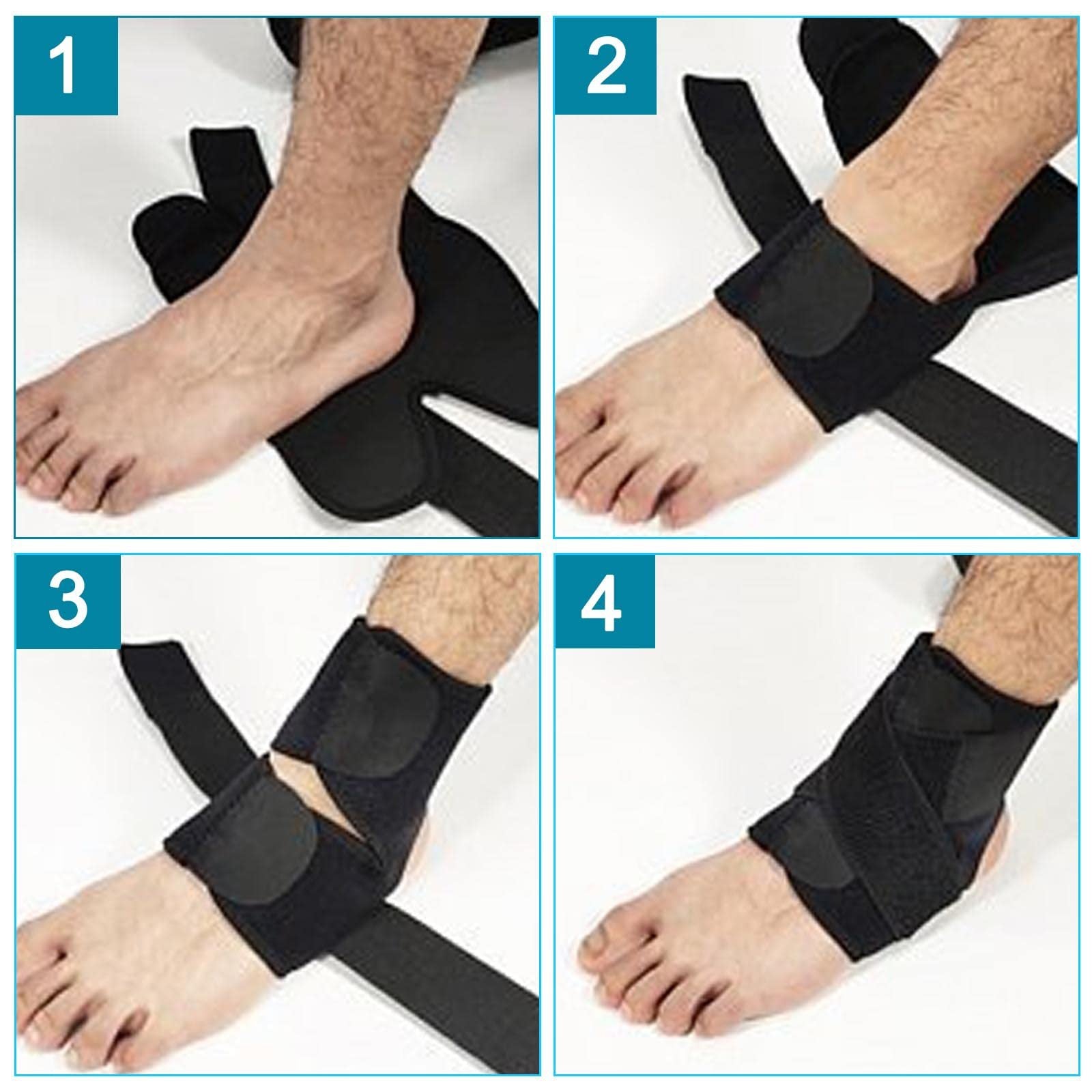 Male and female ankle braces joint fixation anti-sprain foot football basketball sports rehabilitation sprain braces ankle braces fixation support