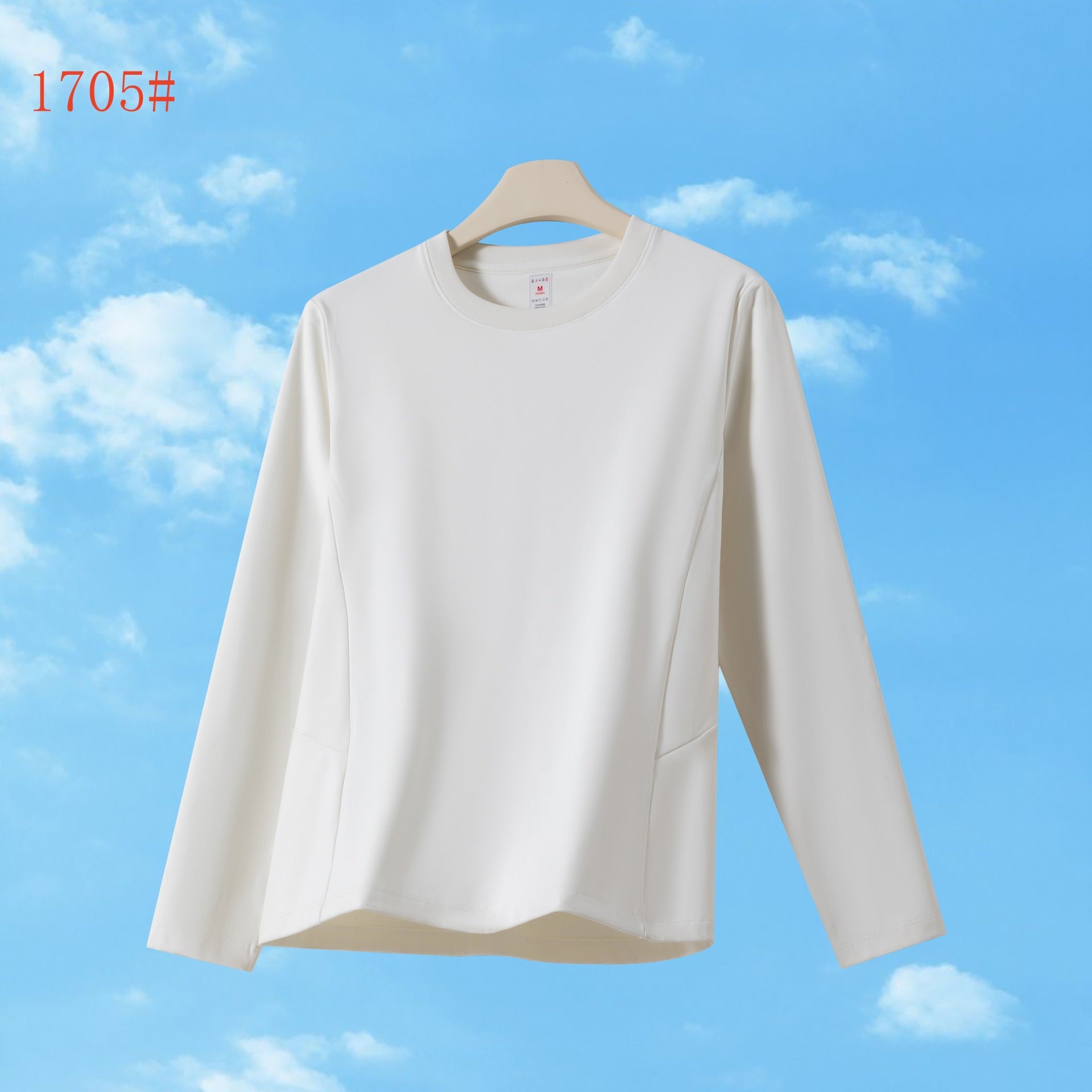 Outdoor running fitness sportswear moisture-absorbing quick-drying bottoming top men's and women's casual slim-fit crew neck long-sleeved t-shirt