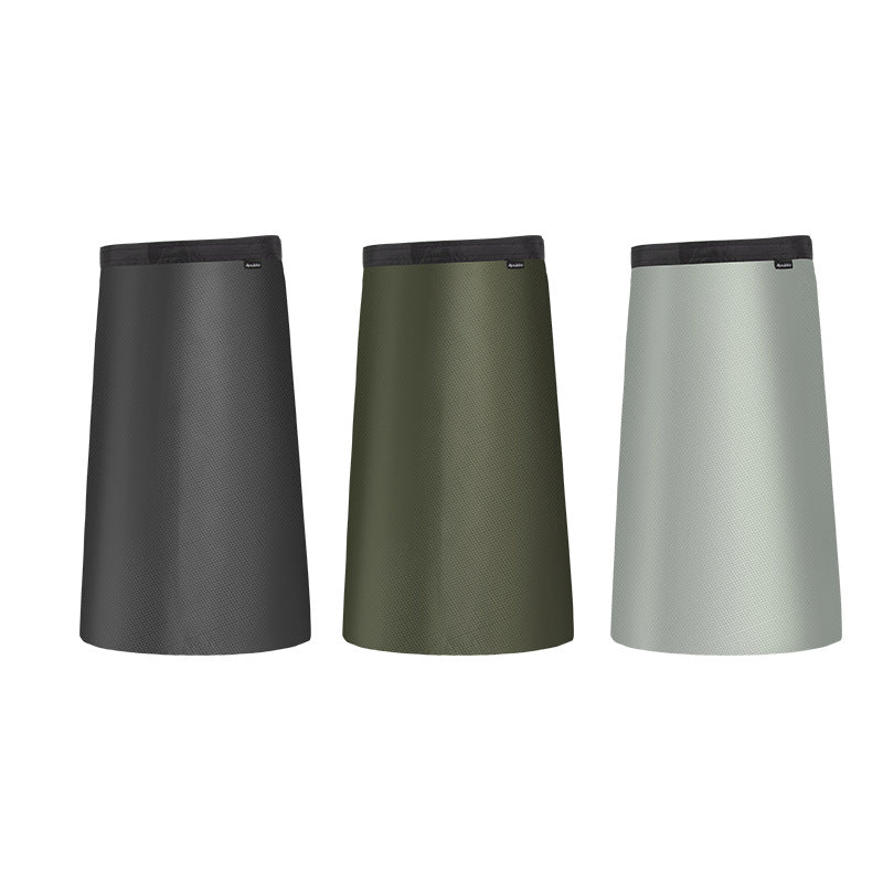 Outdoor lightweight windproof waterproof half-body poncho/raincoat hiking mountaineering anti-dirty and wear-resistant camping convenient apron