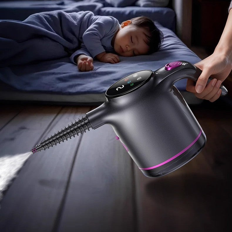 High temperature steam cleaner handheld household kitchen two-in-one steam mop high temperature sterilization steam pot shoe brush machine