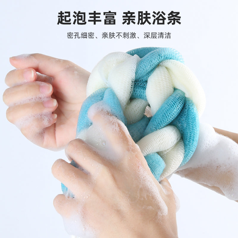 Bath strip pull back strip long strip adult rubbing back towel bath ball foam strong mud rubbing artifact bath towel bath towel