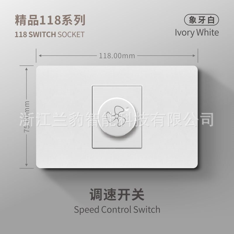 Thai American standard socket panel 118 type switch Italian American standard six-hole USB wall international multi-function three-hole Europe