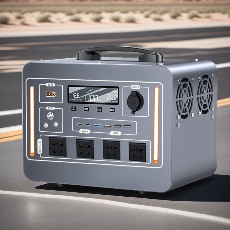 Flagship large-capacity outdoor mobile power supply 220v stall night market commercial self-driving camping portable durable high power