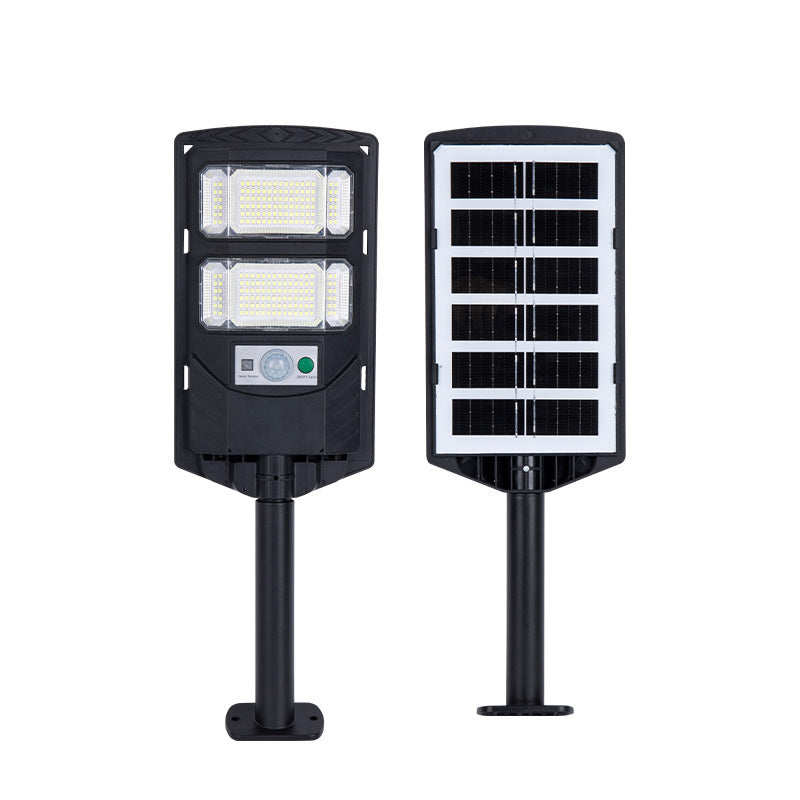 New cross-border outdoor street light, garden light, three-sided wide-angle ultra-bright high-power integrated solar street light