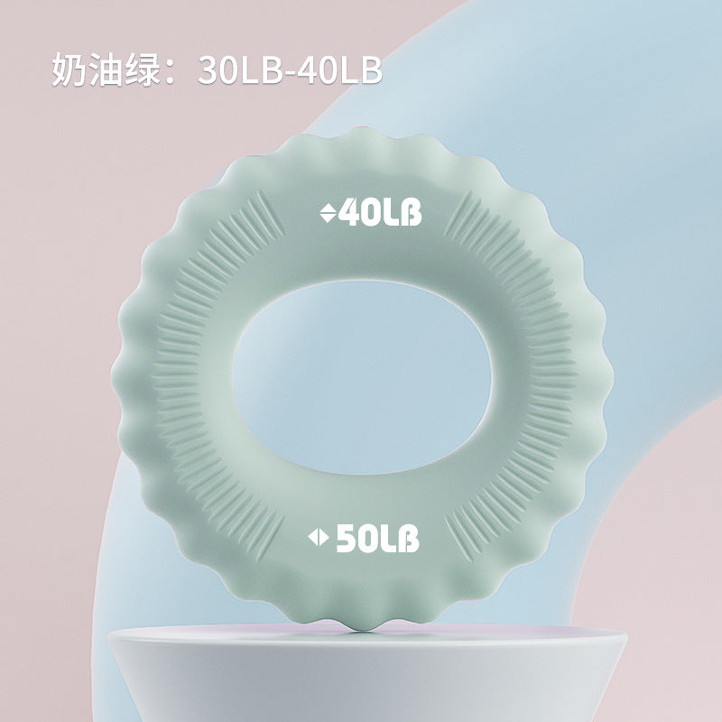 Grip Circle Double Strength Professional Exercise Hand Strength Arm Hand Strength Rehabilitation Training Massage Silicone Grip