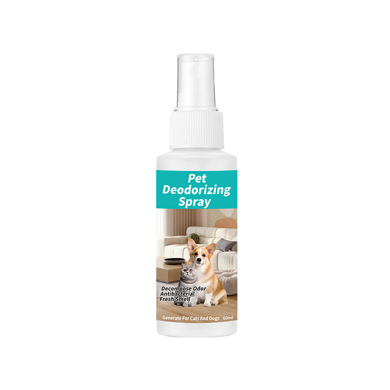 Foreign trade cross-border pet products pet deodorant spray deodorant perfume deodorant dog cat urine 60ml