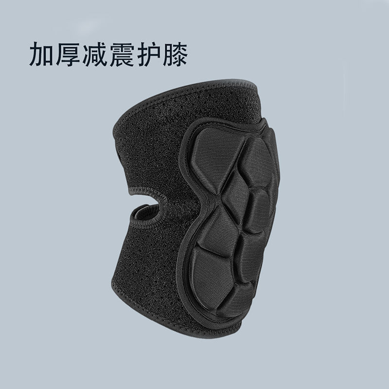 Strap knee pads anti-drop injury sports riding knee pads elbow pads sports equipment anti-skid inside and outside wear
