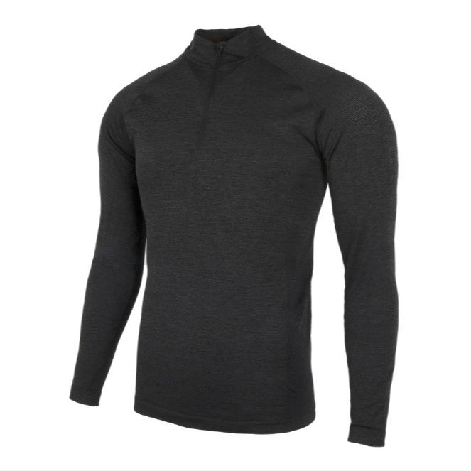 American seamless jacquard zipper long sleeve training fitness outdoor strong top sports quick drying slim fit T-shirt slim fit