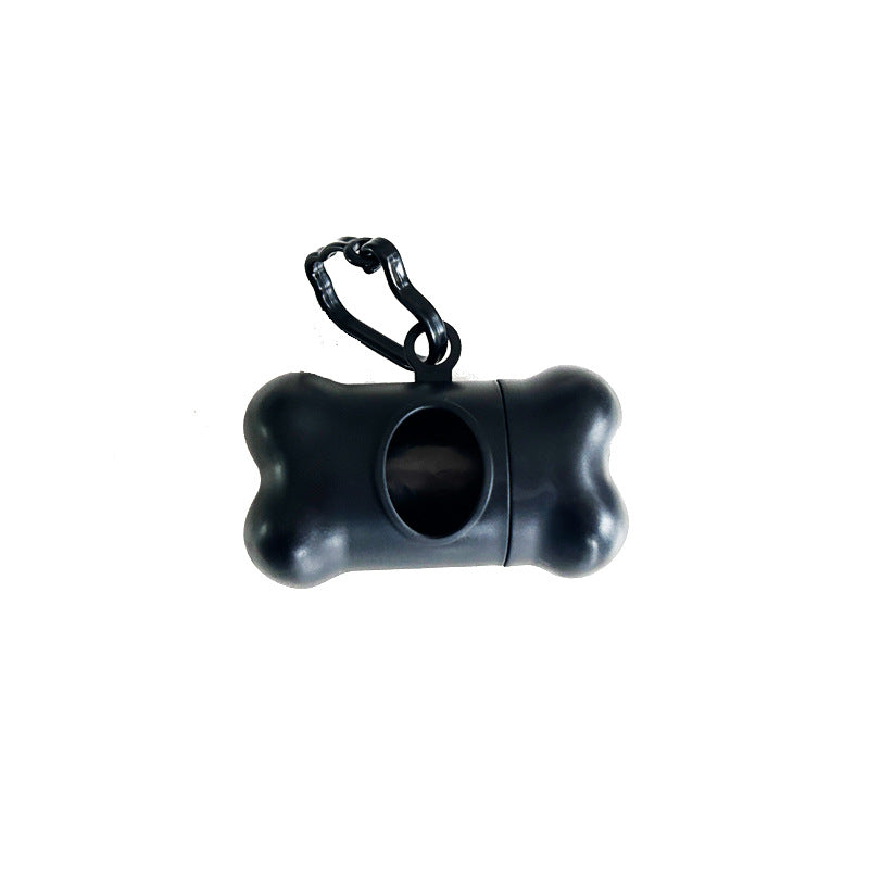 Amazon Pet Products Dog Toilet Bone Type Plastic Ring Aluminum Ring Cleaning Dispenser Cross-border Hot Sale