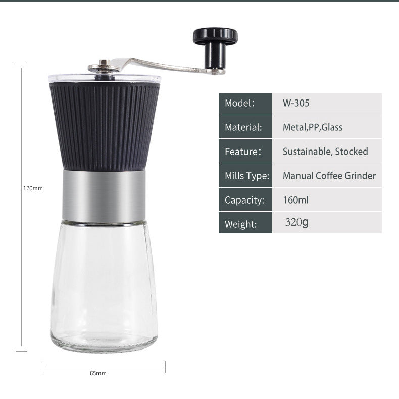 Cross-border New Products Hand Coffee Grinder Coffee Machine Coffee Grinder Bean Grinder Coffee Bean Grinding Coffee Machine