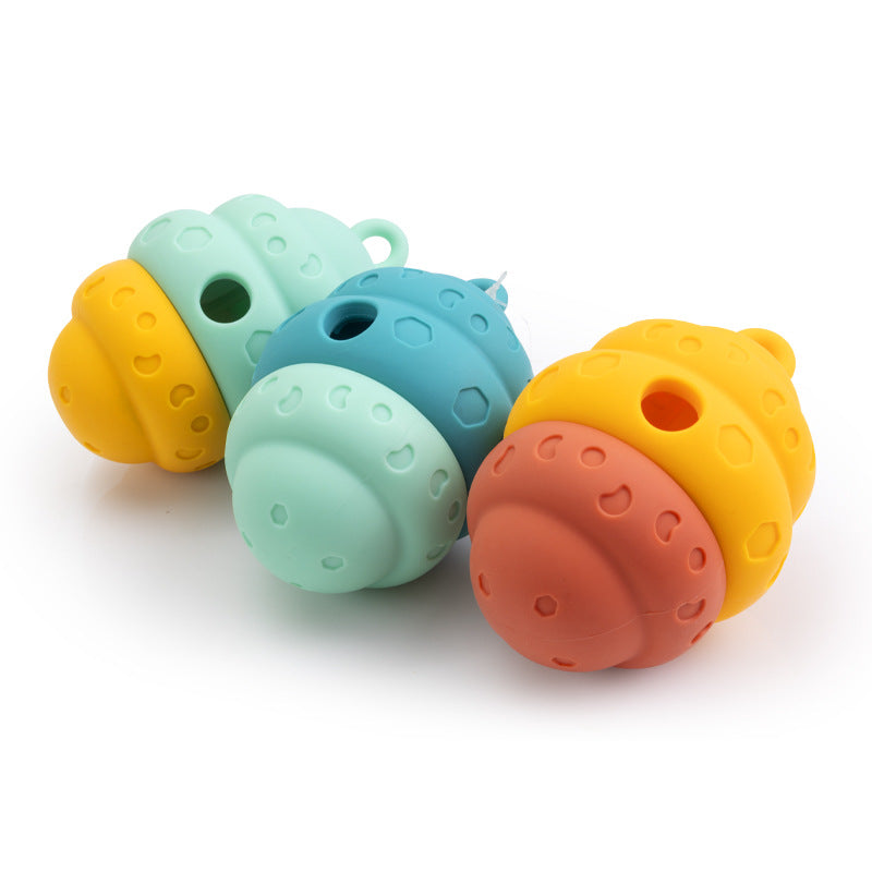 Amazon pet leaked food toys, pet self-hi to relieve boredom and gnaw toys, pet educational human pet interactive toys