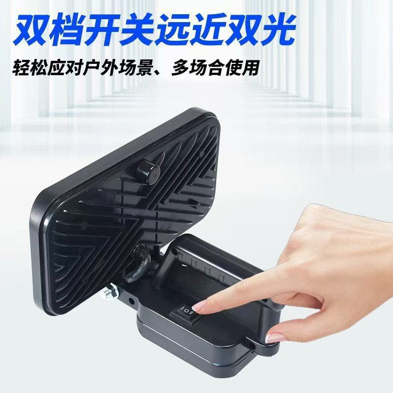 Outdoor camping lighting lithium battery light LED portable emergency long battery life USB rechargeable lithium battery stall light super bright