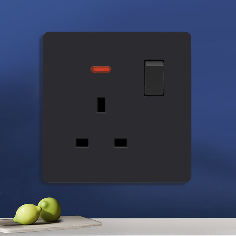 Export for British standard socket switch panel 13A double usb one-open five-hole multi-function three-hole plug 146 foreign trade