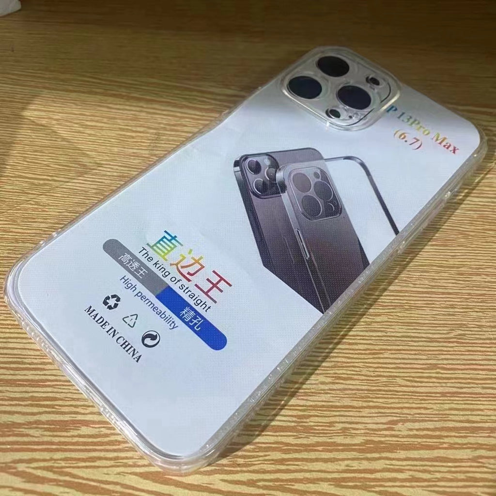 Transparent application Apple 15/16 anti-drop 14 mobile phone case iPhone13Pro mobile phone case soft case anti-fingerprint wholesale