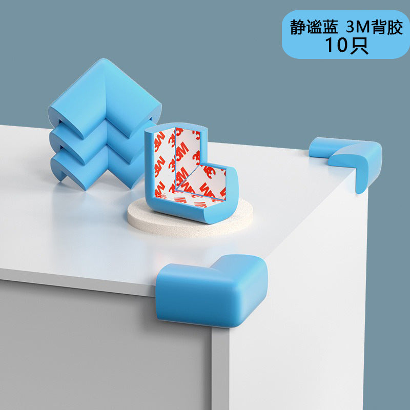 Table table corner anti-collision corner anti-collision strip anti-collision safety hemming soft bed corner sticker baby children right angle protective cover