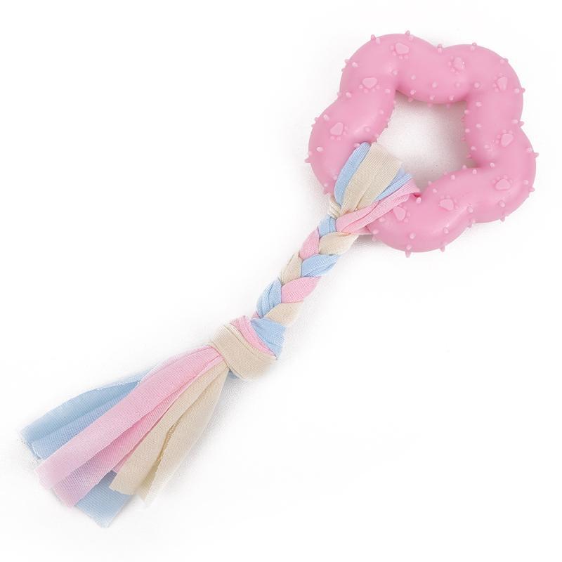 Pet Dog Toys Frisbee Pet Ball Puppy Toys Bite-resistant Knot Self-Hi Carrot Teeth Grinding Toys