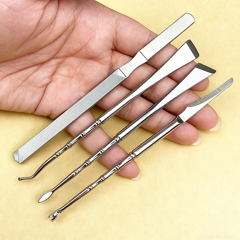 Pedicure knife, foot scraping knife, remove dead skin by yourself, calluses, horny knife, nail clipper, special nail picker for nail groove, professional tool