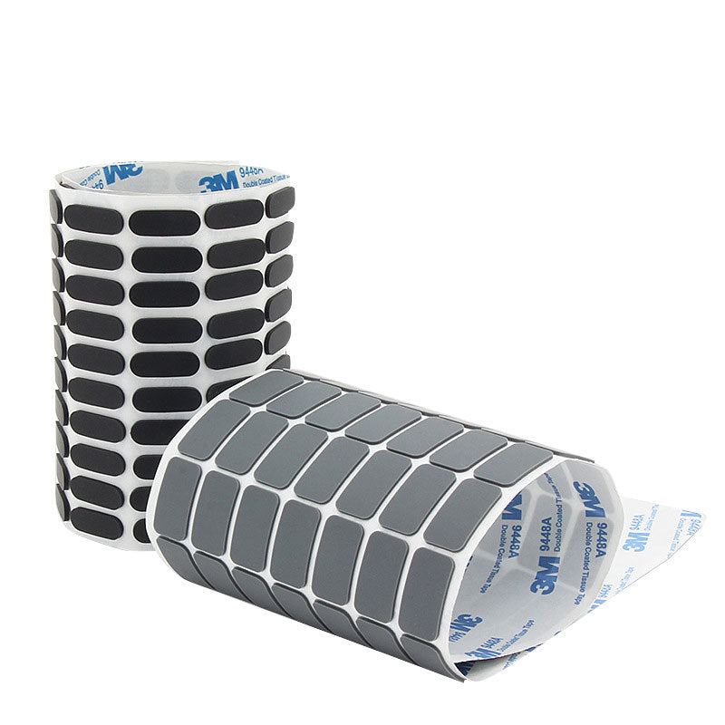 Anti-collision pad Silicone laptop non-slip sponge pad Base silencer pad Rubber silent rubber pad Transparent self-adhesive