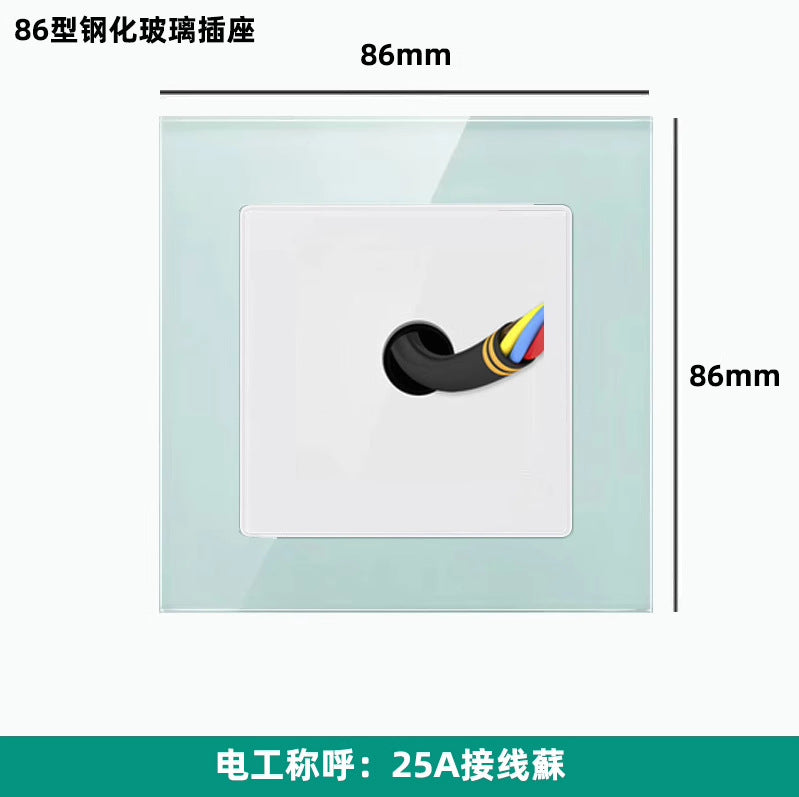British 13A Hong Kong and Macao USB socket British standard porous TYPE-C charging panel switch electrical system