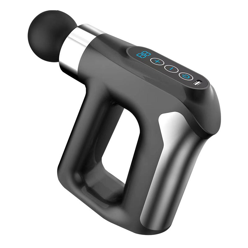 Cross-border Pulse Fascia Gun Muscle Deep Impact Choroid Mini Electric Massage Amazon Massager Neck Rub Gun