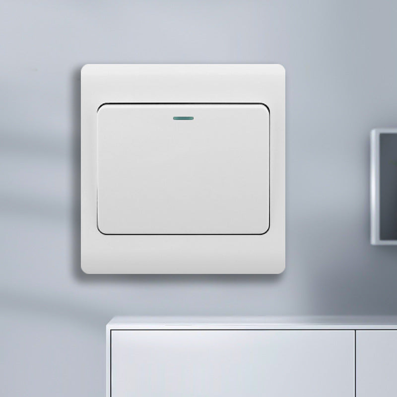 Manufacturer Wholesale Engineering Switch Socket Type 86 Wall Switch Panel Open Double Control Five Hole Sitting Plug Plug