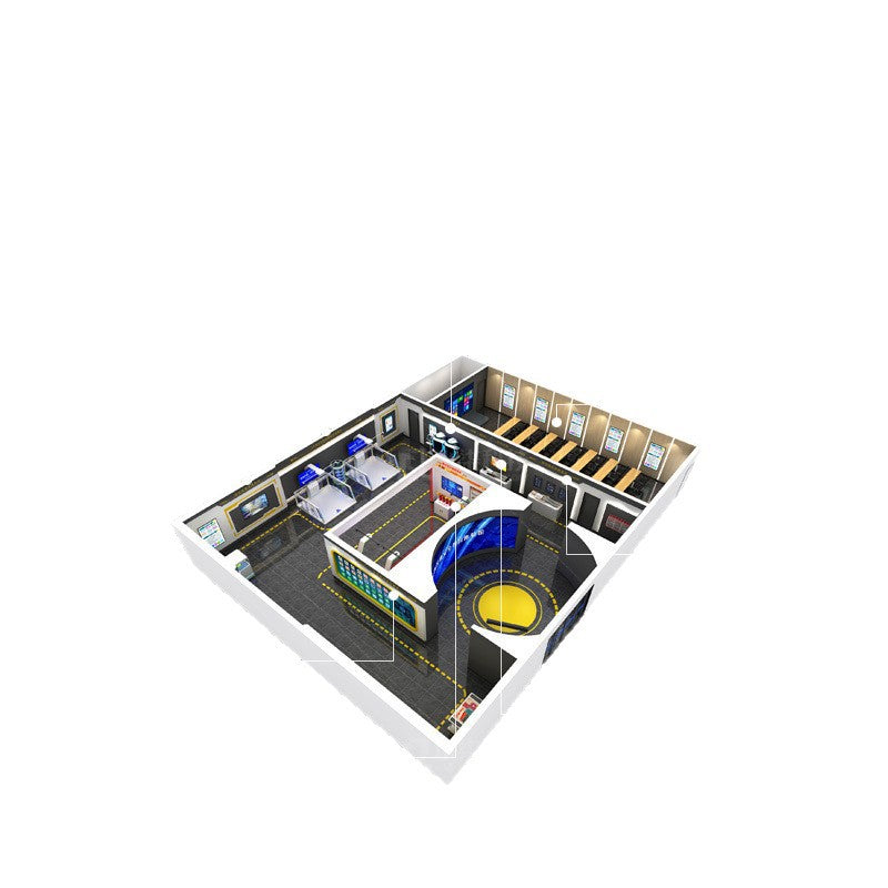 Fire virtual dressing VR safety experience hall 3D changing clothes and wearing experience popular science education training exhibition hall equipment