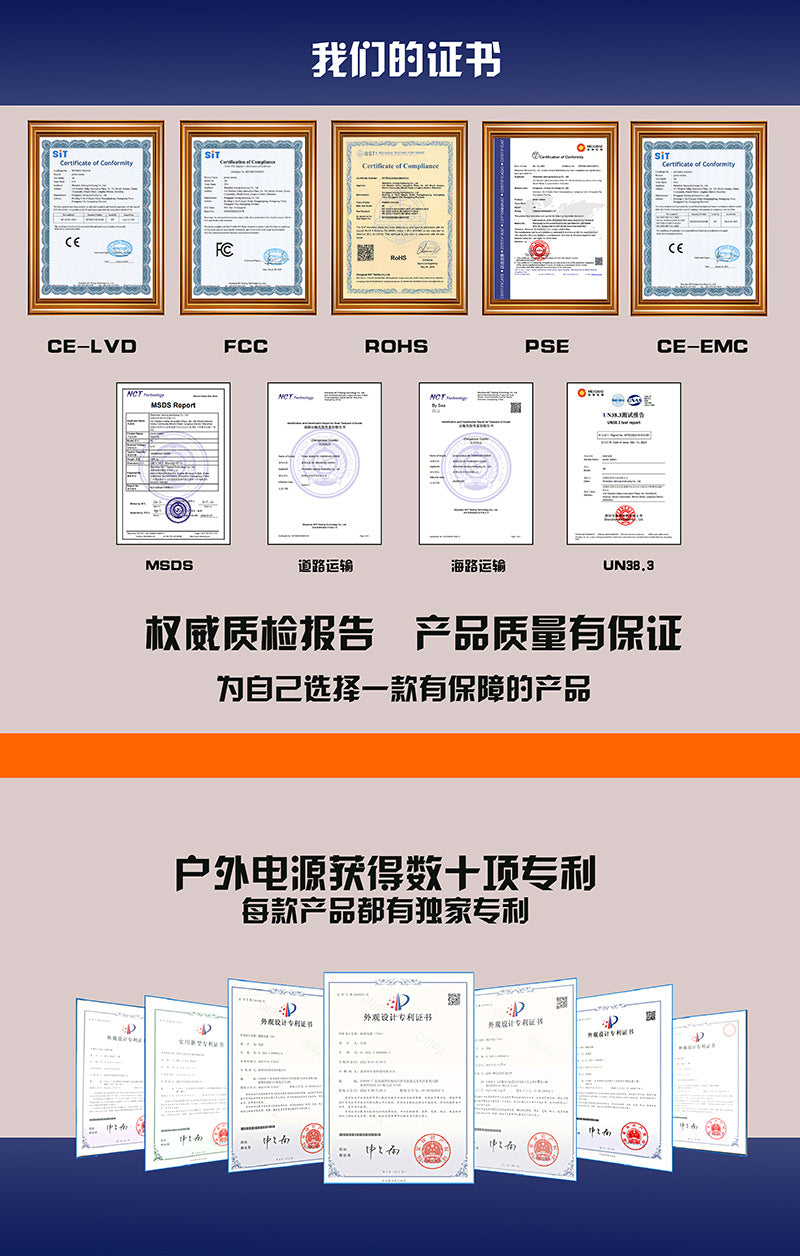 500W outdoor emergency power supply portable high-power self-driving camping household electrical equipment power supply equipment