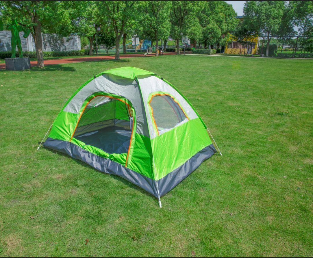 Tent outdoor camping fully automatic portable folding children's household multi-person field overnight hiking equipment