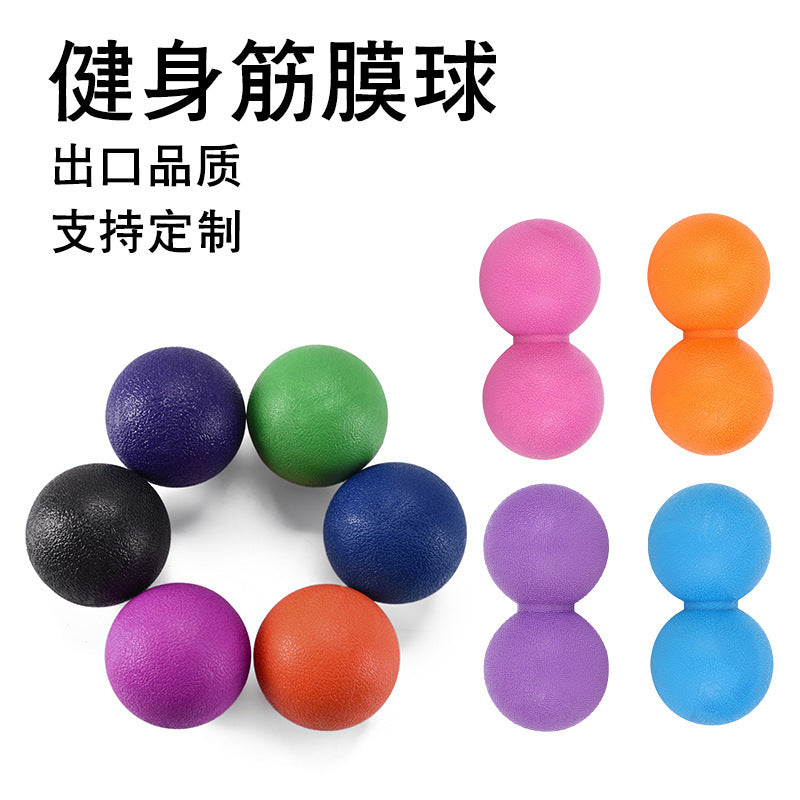 Recovery Ball Fascia Ball Massage Ball Peanut Ball Massage Ball Yoga Ball Portable Fascia Ball Yoga Supplies Hockey
