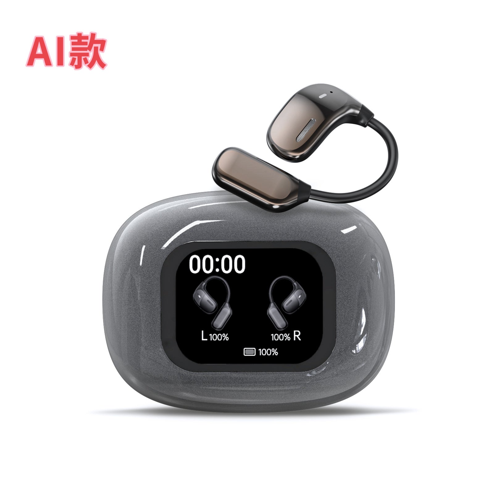 JM16 cross-border TK intelligent real-time translation wireless bluetooth headset high definition sound quality long battery life bluetooth headset