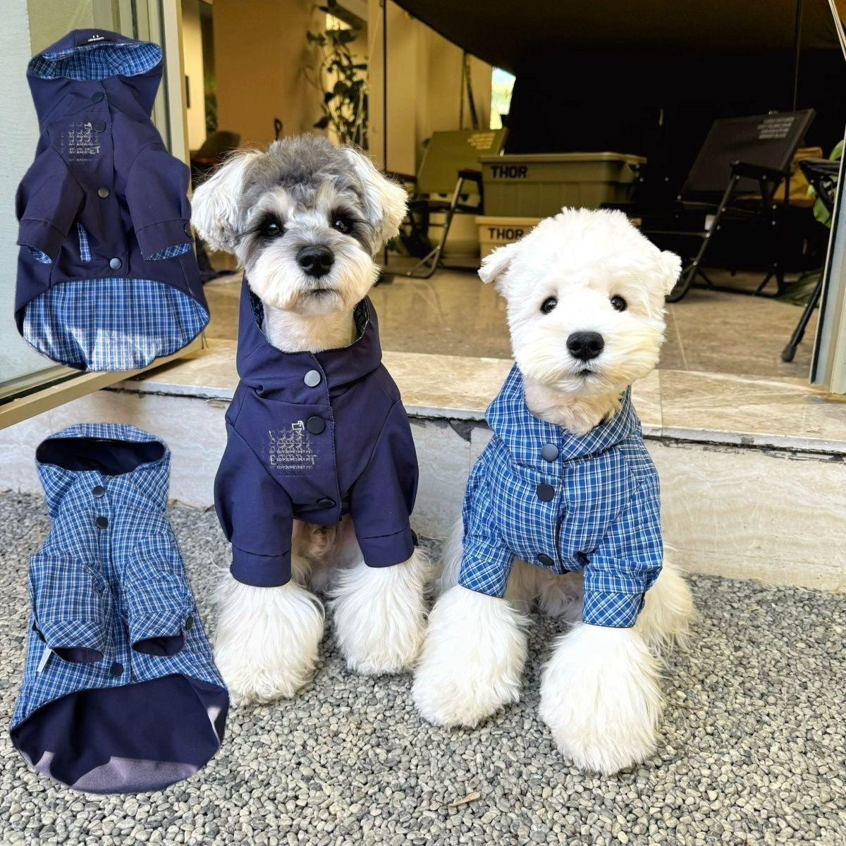 Dog Clothes Winter Warm Schnauzer Bi Bear Teddy Shiba Inu West Highland Cotton Jacket
