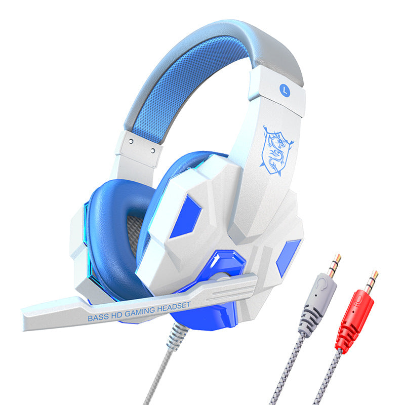 Cross-border dedicated ear + wired laptop special headset game e-sports headset factory wholesale