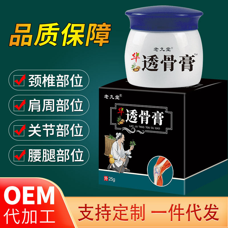 Huaduo Transparent Cream Health Care Pain Cream External Products Massage Cream Shipping Source Wholesale Hot Sale Big Health