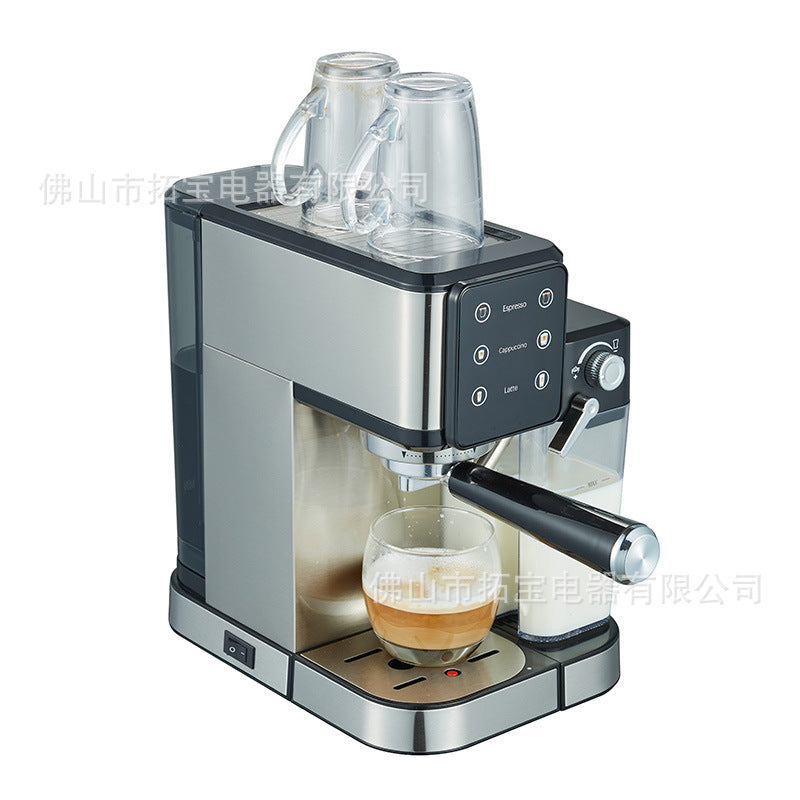 Coffelady Fully Automatic Espresso Machine with Color Touch Screen with Removable Milk Crate