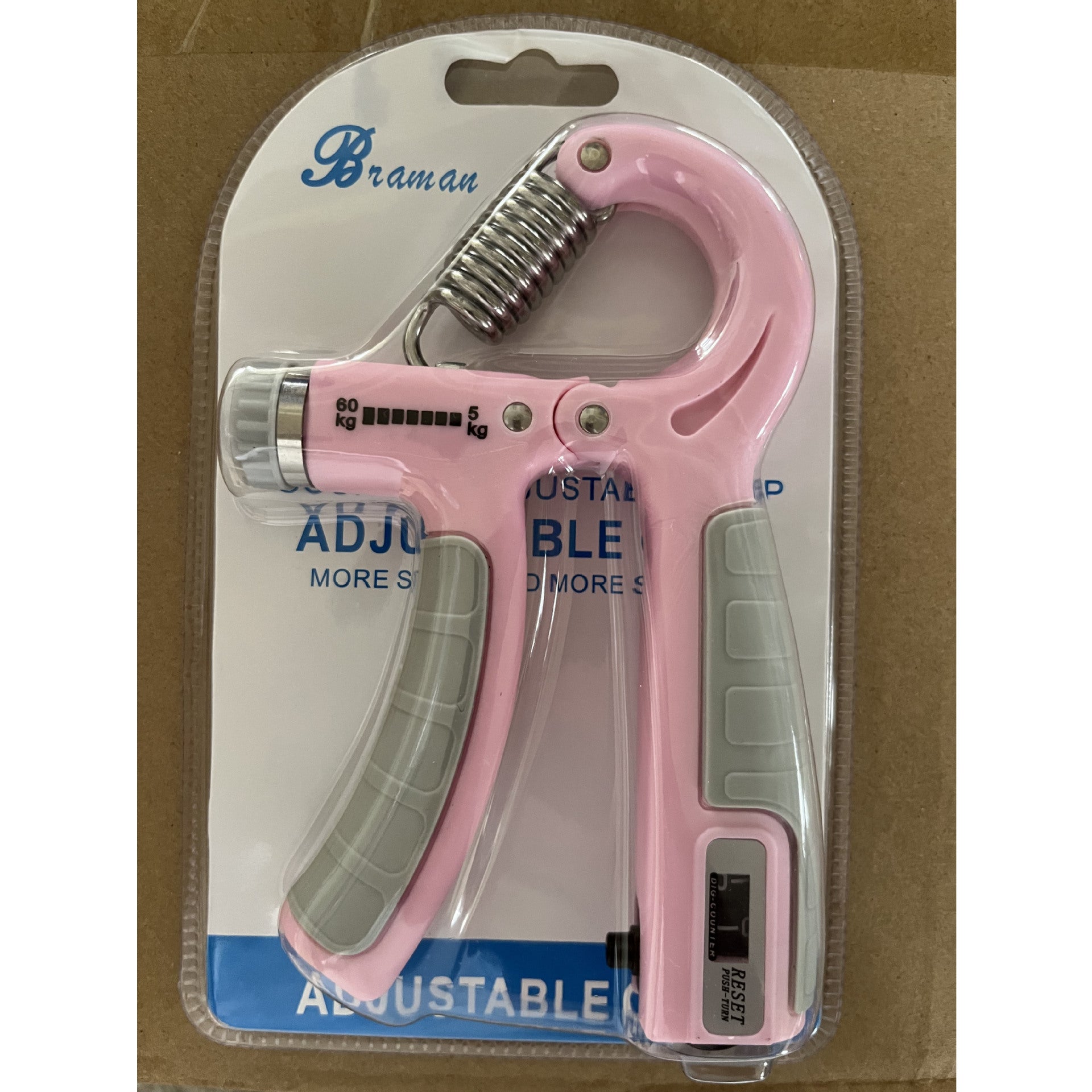 Counting grip professional arm training 5-60KG adjustable arm muscle hand strength fitness rehabilitation decompression finger manufacturer