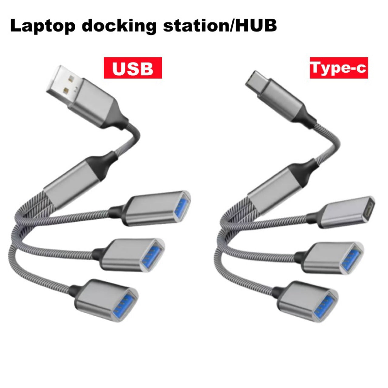 Cross-border otg docking station type-c splitter charging multi-interface converter tablet laptop accessories