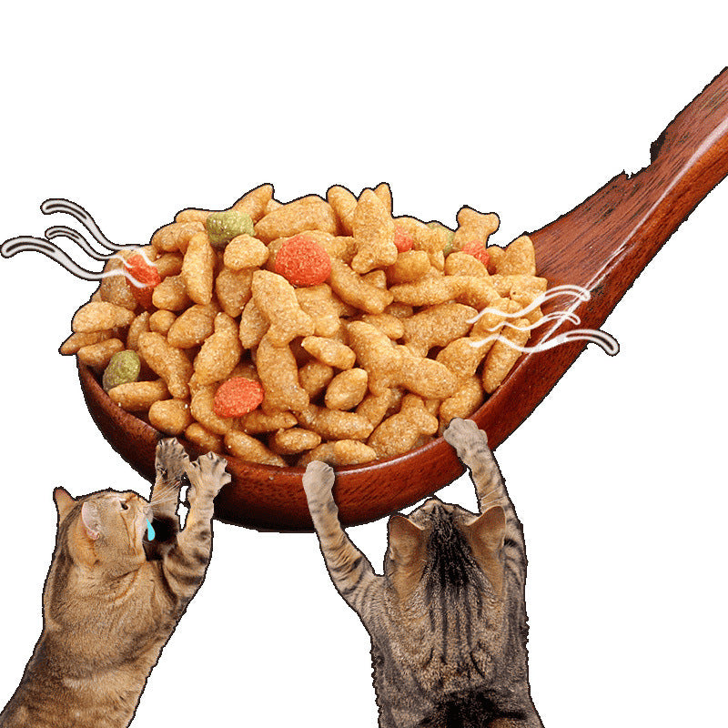 Cat food Adult cat and kitten universal large bag cat food 25kg full-stage deep-sea fish flavor fattening nutrition 10kg discount