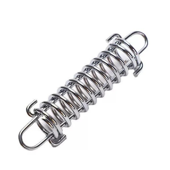 户外帐篷弹簧风绳扣多用野营高强不锈钢绳扣遮阳棚固定扣弹簧钩扣