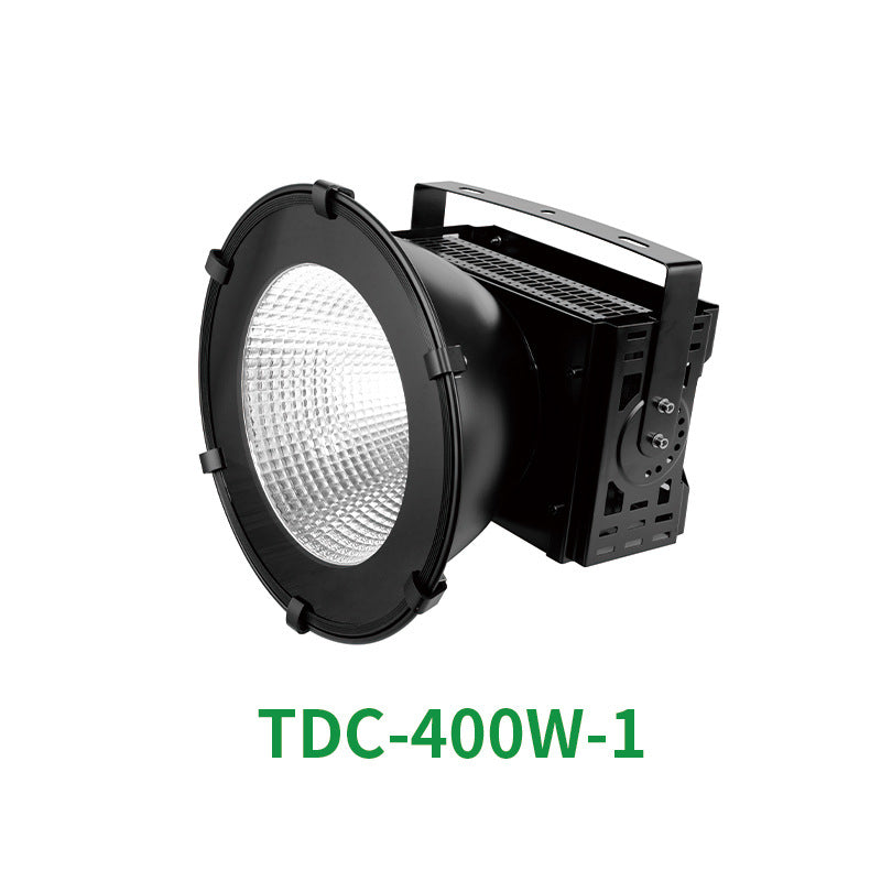 Customized high-power court floodlight Sports basketball court engineering Construction round head Outdoor waterproof construction site lighting