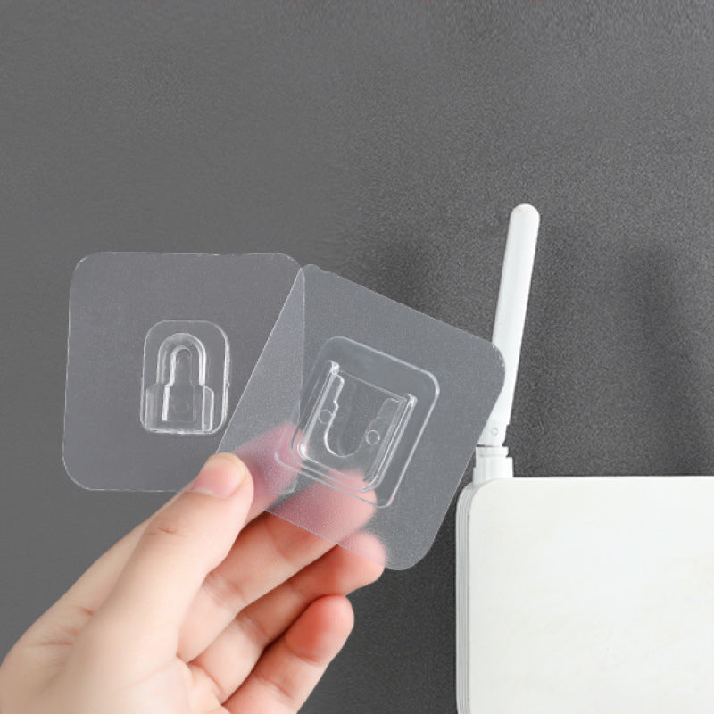 wifi router placement rack, top storage box, wall storage, wall-mounted support, home daily use set