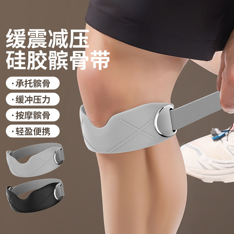 TkTok Hot Sale Patella Straps Professional Sports Knee Pads Running Patella Protective Straps Riding Knee Pads Running Badminton