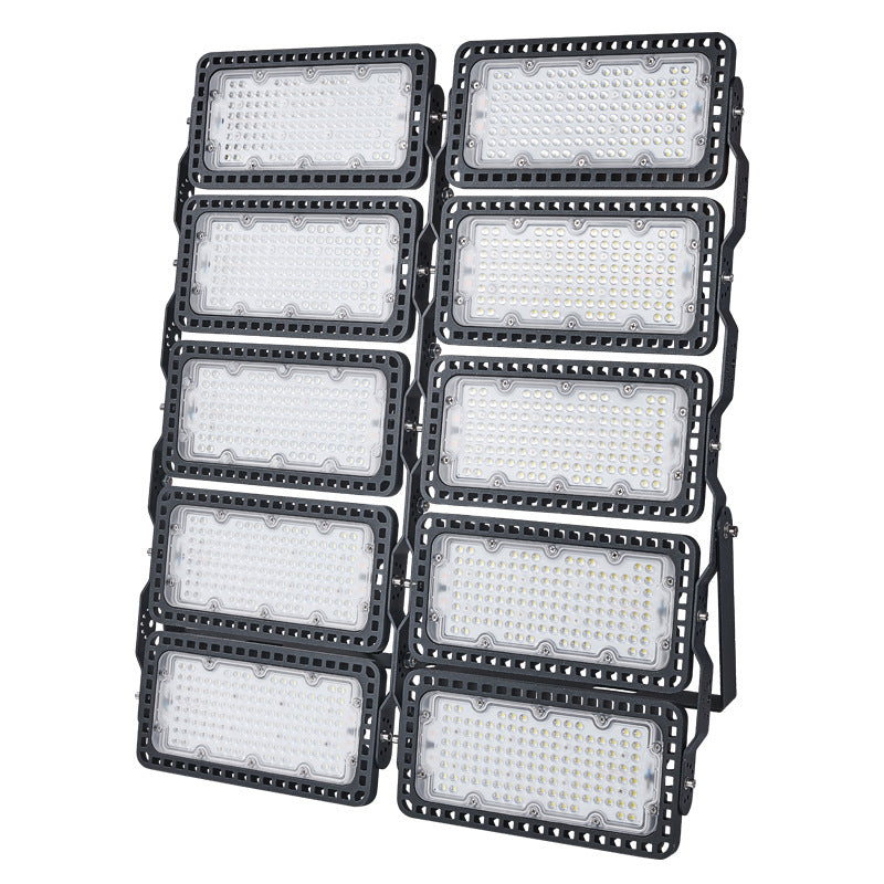 Football stadium tunnel high pole garden light, cross-border waterproof floodlighting outdoor light led multi-module floodlight