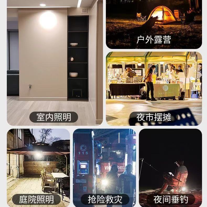 Intelligent led light bulb E27 screw emergency light bulb energy saving wholesale household high-brightness emergency lighting charging emergency light