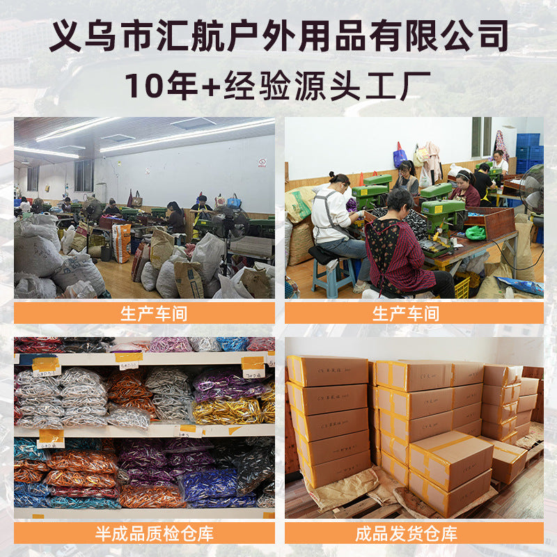 厂家新款5号S形铝合金登山扣diy弹簧扣多色钥匙扣户外露营挂扣