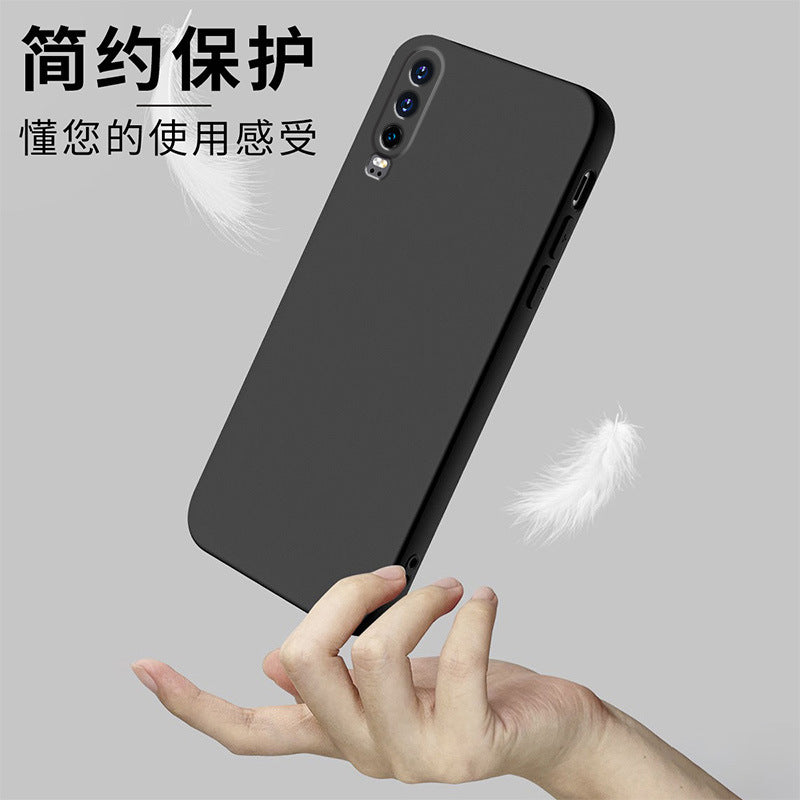 Applicable to Huawei p30 mobile phone case protective case, liquid soft silicone all-inclusive anti-drop male and female shell