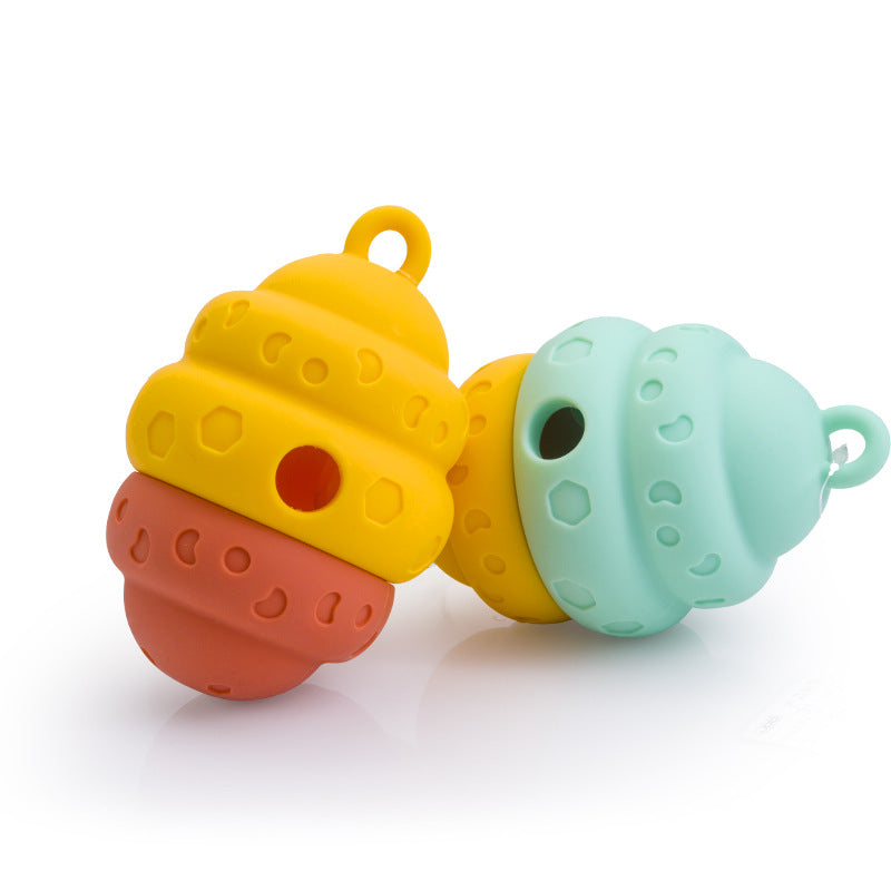 Amazon pet leaked food toys, pet self-hi to relieve boredom and gnaw toys, pet educational human pet interactive toys