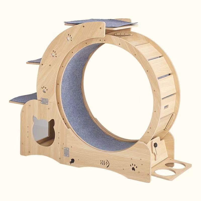 Cat Treadmill Pet Cat Climbing Frame Clearance Cylinder Roller Silent Sports Fitness Large Cat Toy Cat Running Wheel
