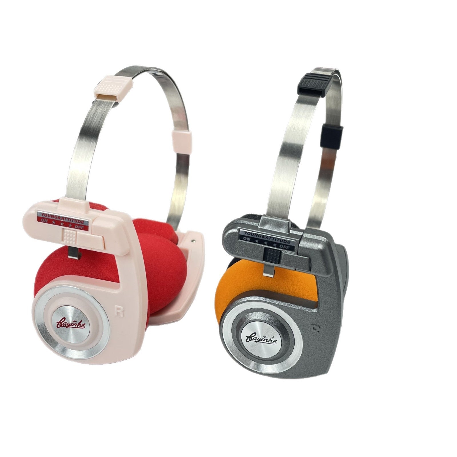 Sound box headset wireless bluetooth headset lightweight portable foldable retro photo wearing artifact gift