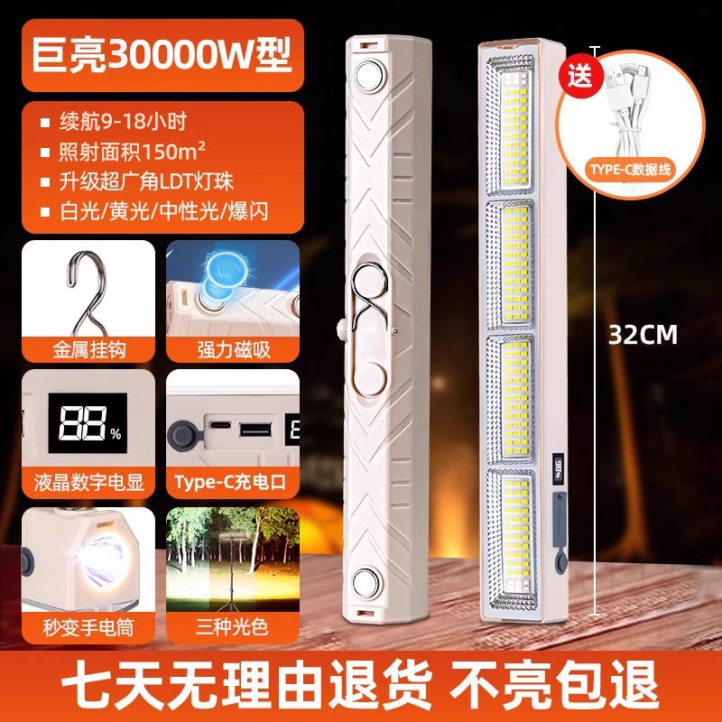 Stall light led night market light Stall night market light unplugged outdoor charging light long battery life cross-border light