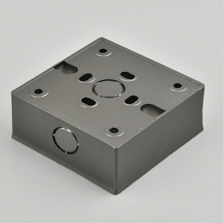 British standard 13a socket usb wall power source home dark gray pull panel British imperial foreign trade